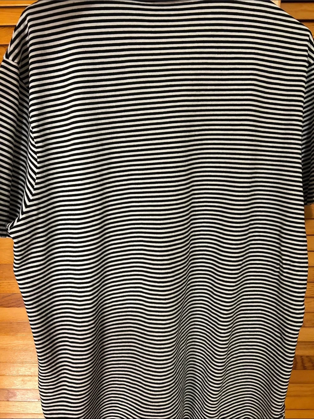 Polo by Ralph Lauren Black and White Striped Polo